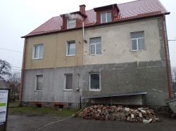 Начался капитальный ремонт дома № 1 по улице Луговая в Зеленоградске