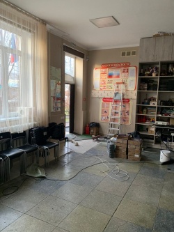 В Доме культуры поселка Колосовка начался ремонт помещений