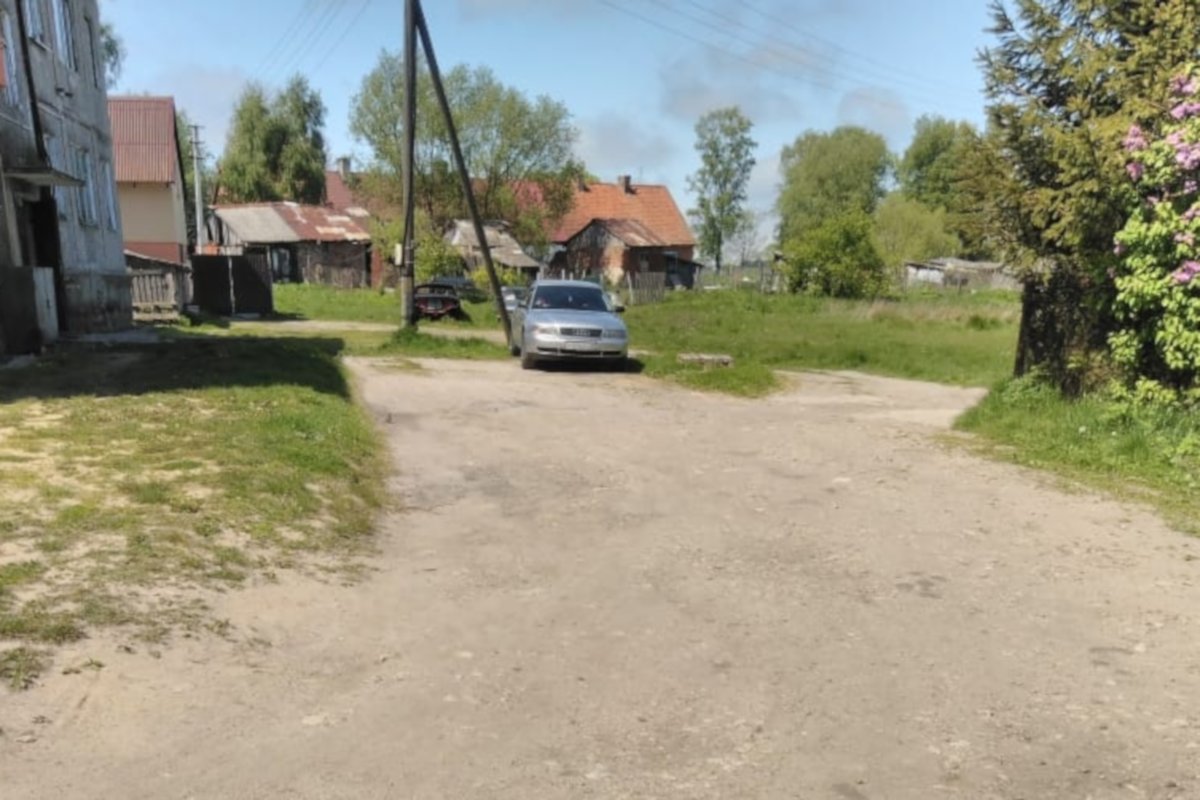 Ремонт дороги в посёлке Ольховое