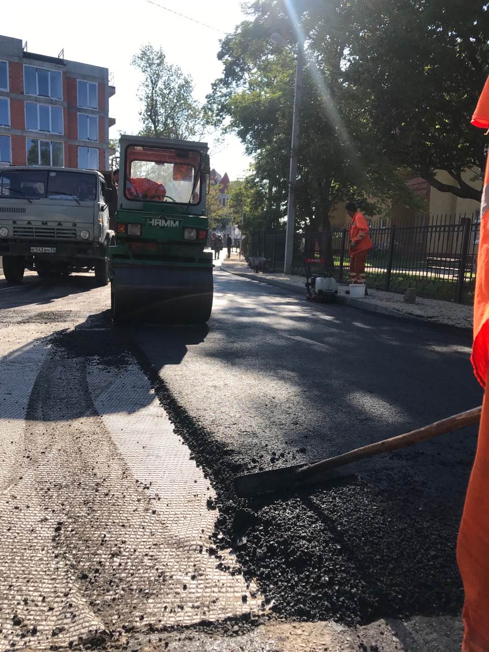  Завершаются работы по ремонту улицы Пугачева