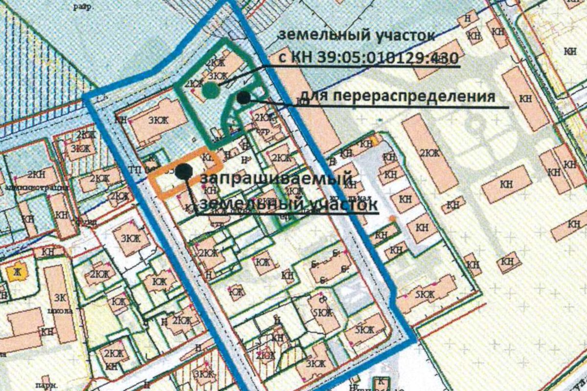 Направлено предложение о возможности разработки проекта межевания территории в границах улиц Московская и Лермонтова