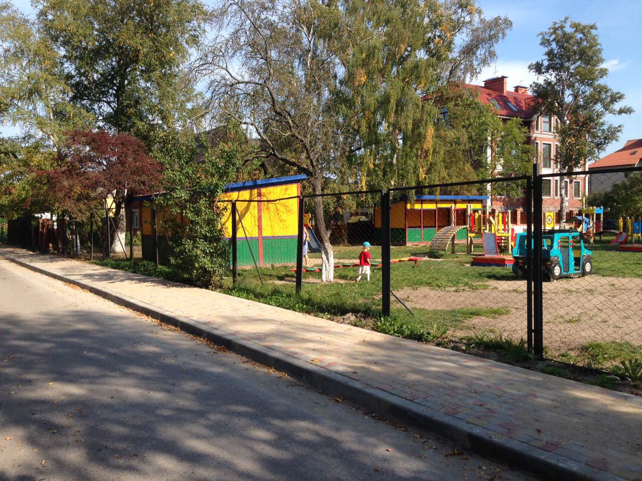 В Зеленоградске ещё один новый тротуар