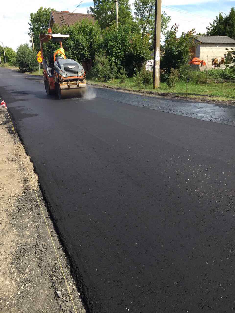 Завершен ремонт дорожного покрытия улицы Зеленой в поселке Куликово