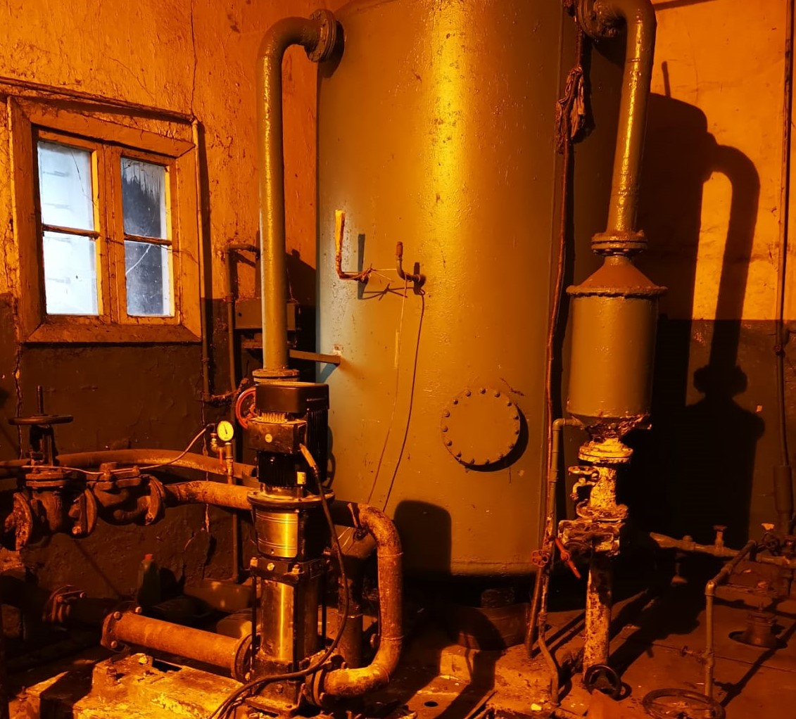 В Колосовке идет ремонт водонасосной станции