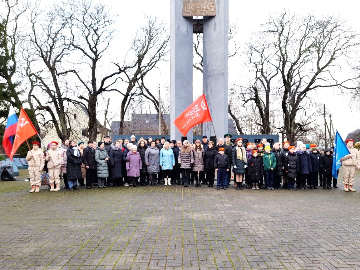 В поселке Муромское прошел митинг, посвященный 78-й годовщине со дня взятия советскими войсками населённого пункта