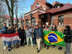 Участники Всемирного фестиваля молодёжи посетили Зеленоградск
