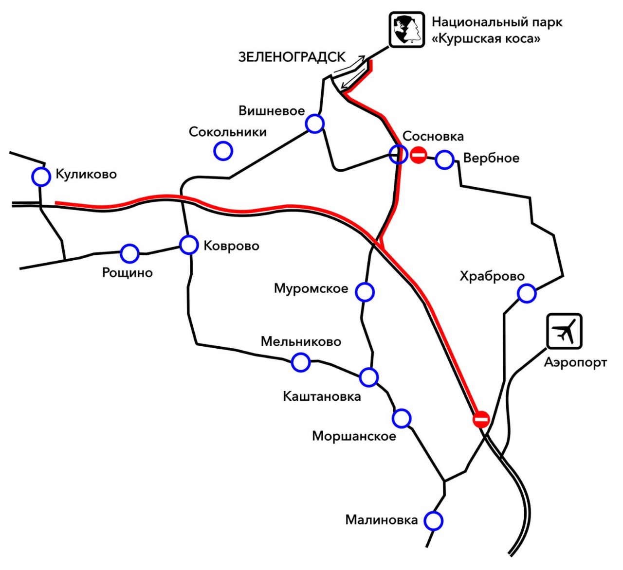 23 июля в Зеленоградске перекроют дороги на время соревнований по триатлону IRONSTARKALININGRAD 2022 (схема)