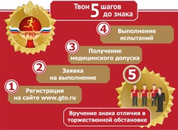 В рамках Фестиваля ГТО в Зеленоградске 13 августа все желающие смогут сдать норматив и получить значок