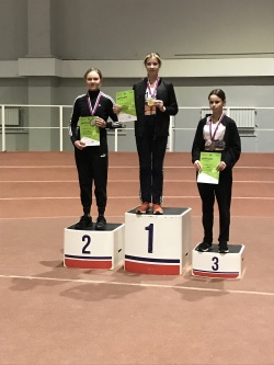 Майя Белецкая – серебряный призер областного первенства по легкой атлетике
