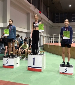 Спортсменка ДЮСШ «Янтарь» стала серебряным призером первенства по лёгкой атлетике