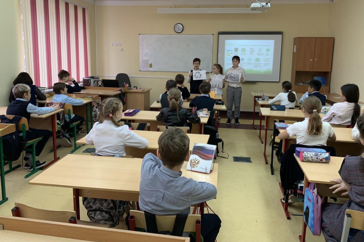В зеленоградской школе поддержали проведение Всероссийских экологических уроков