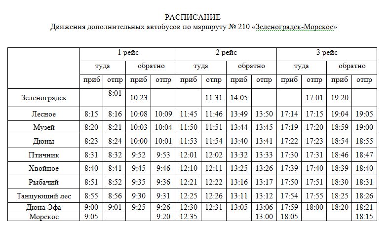 Расписание автобуса 210 зеленоградск. Расписание автобусов Лесное Зеленоградск. Расписание маршруток на Зеленоградск.