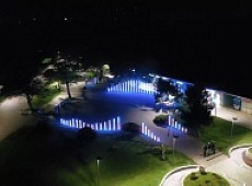 Световой фонтан в Зеленоградске будет работать круглый год
