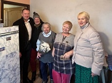 Ветерана Великой Отечественной войны поздравили с 96-летием